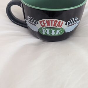 Central Perk Black and Green Mug